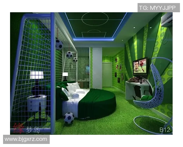 足球巨星壁纸背景墙设计打造个性化足球风格家居空间